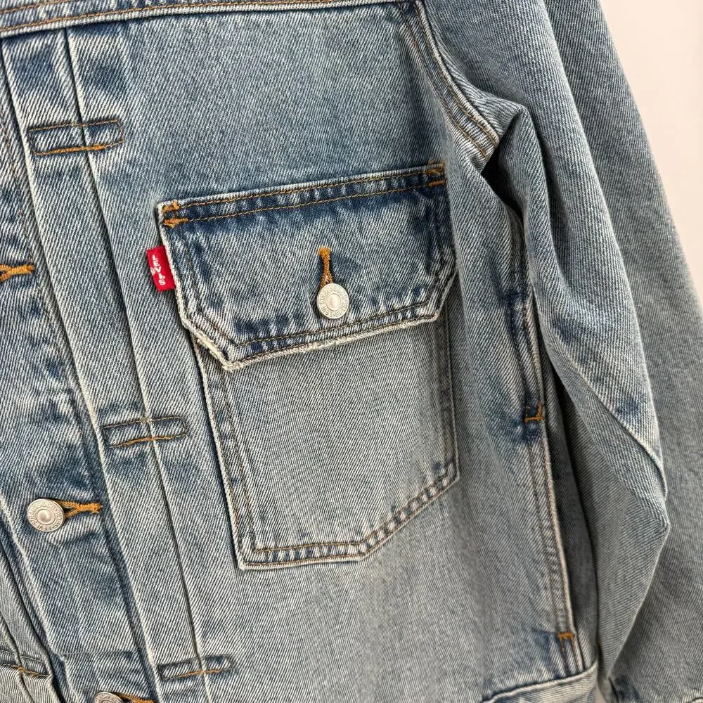 Levi's x Denim Tears Jean Jacket Men’s Size Large NEW Collab 100% Cotton NWOT